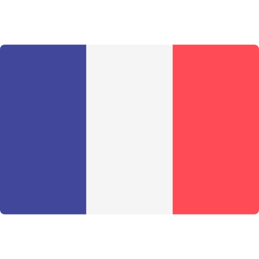 The flag of France