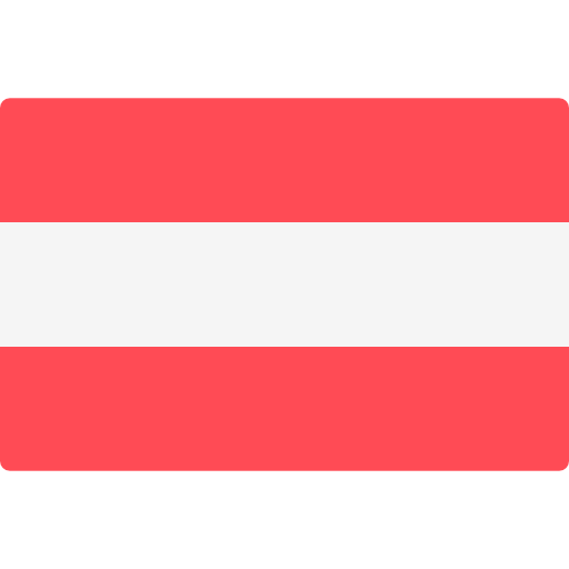 The flag of Österreich